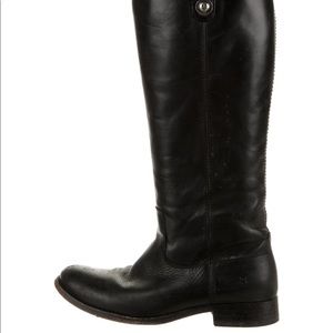 Frye Tall Black Riding Boots